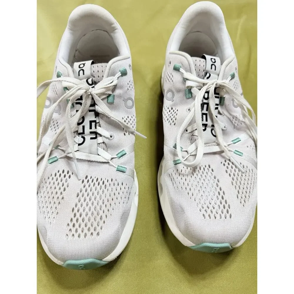 On CloudTec Phase Shoes Mens Size 10.5M White Mesh Running Athletic Sneakers